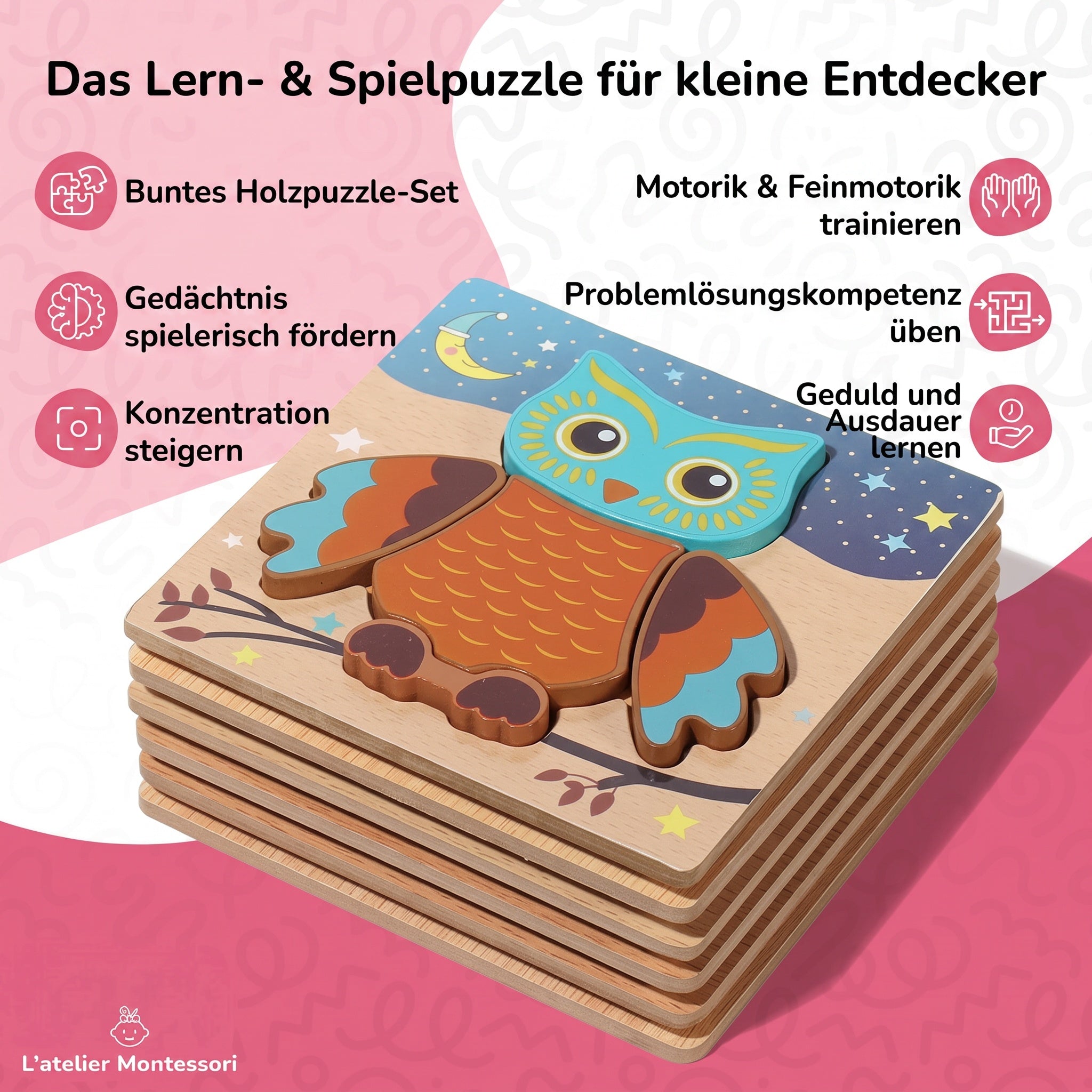 Montessori-Lernpuzzle