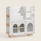 Montessori-Bücherregal aus Holz