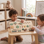 Individuell gestaltetes Holzpuzzle für Kleinkinder