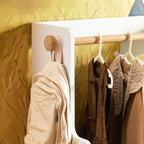 Offener Kinderschrank mit weißen Tilda Kids Boxen