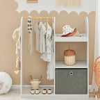 Offener Kinderkleiderschrank aus Holz Tilda Kids