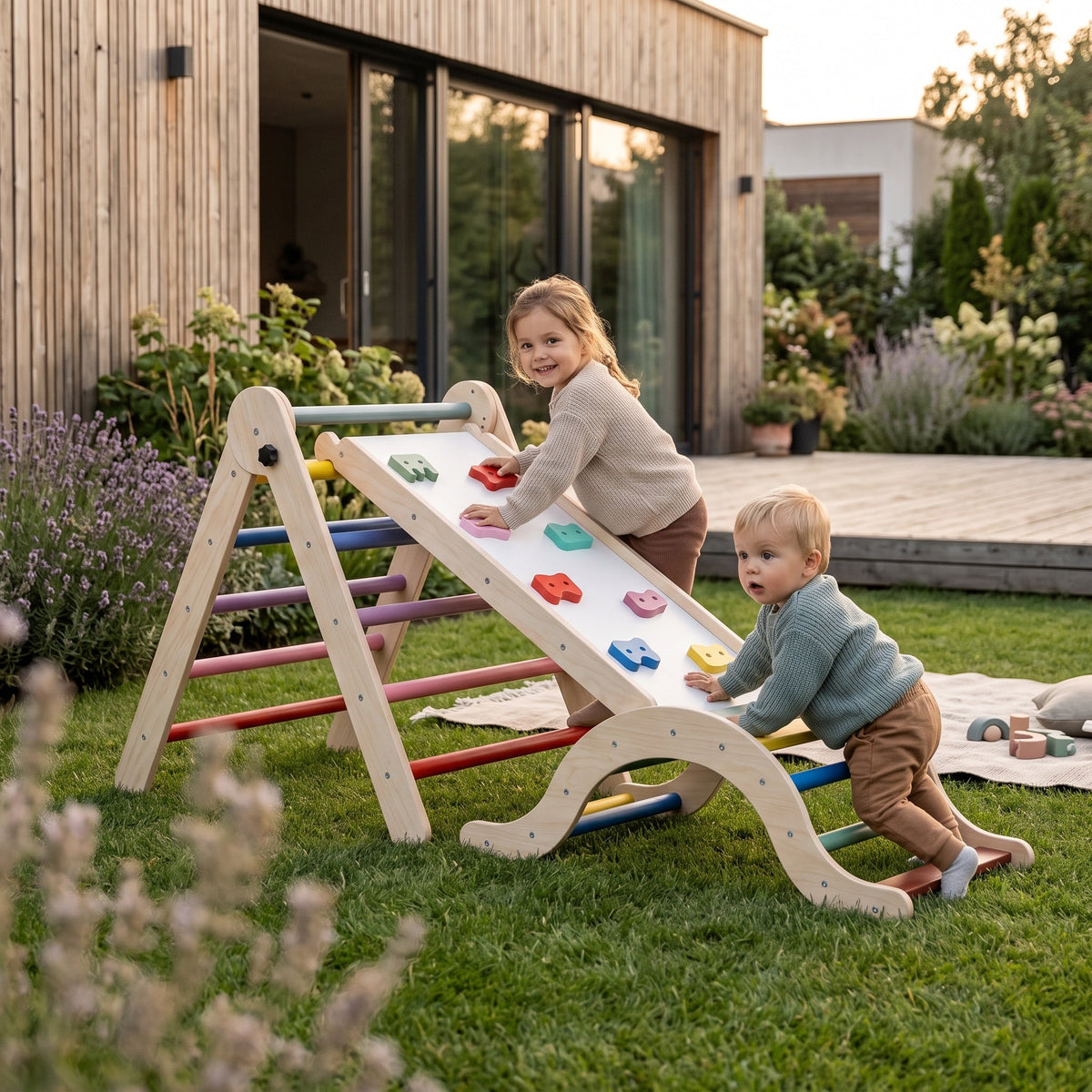 Montessori-Motorikparcours 5-in-1