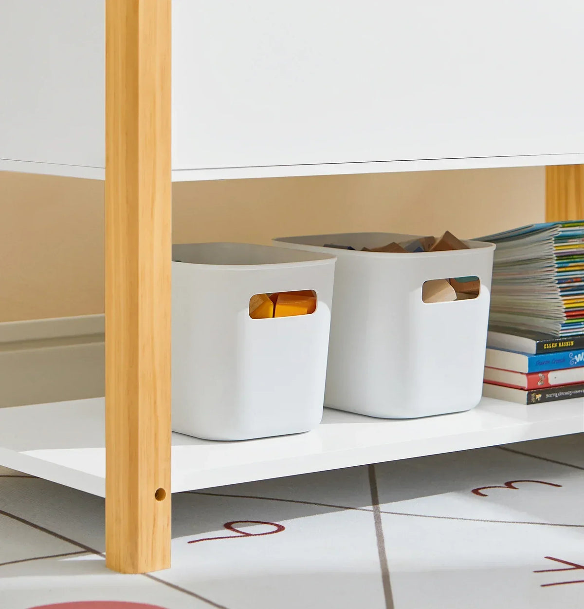 Niedriges Montessori-Bücherregal für Kinder Tilda Kids