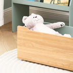 Kinderbibliothek 4 Fächer mit Spielzeugkiste Lilla Kids