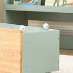 Kinderbibliothek 4 Fächer mit Spielzeugkiste Lilla Kids
