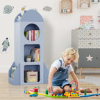 Kinderbibliothek Rakete blau 120cm Tilda Kids