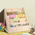 Montessori Kinderbibliothek aus Naturholz Tilda Kids