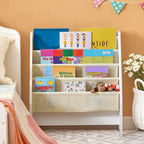 Kinder-Wandbibliothek 4 Fächer Zeitschriftenhalter Lilla Kids