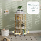 Drehbares Kinderregal aus weißem Holz Tilda Kids
