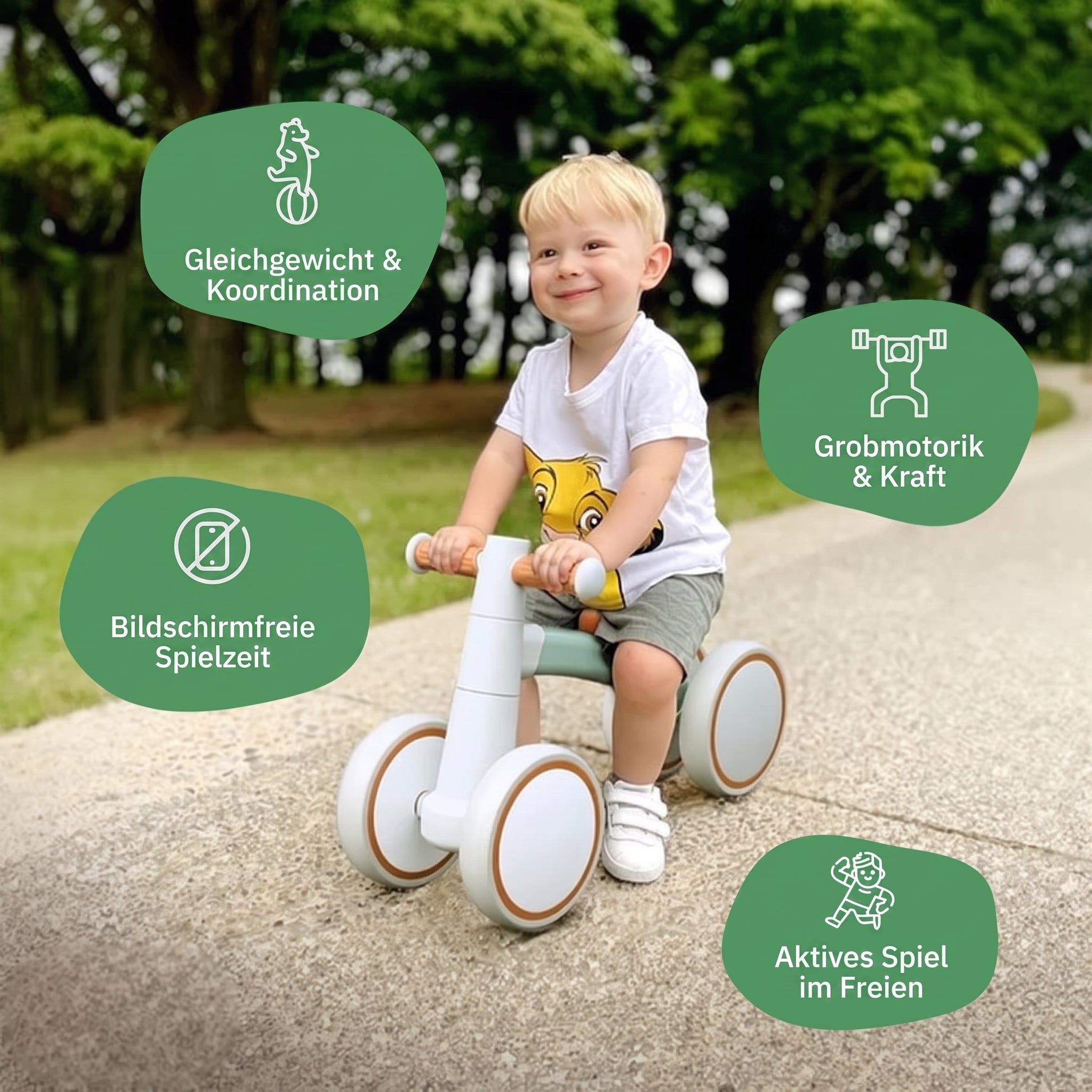 Montessori-Laufrad für Babys