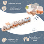 Montessori-Holzeisenbahn