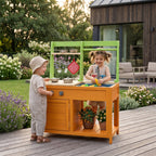 Montessori-Küche im Freien