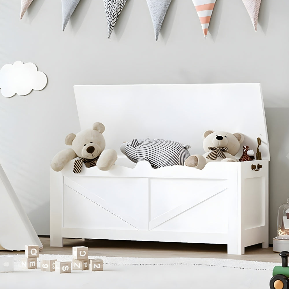 Holz-Spielzeugkiste mit Aufbewahrung Tilda Kids