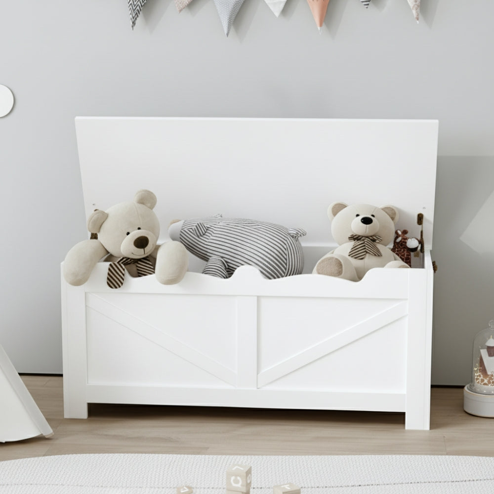 Holz-Spielzeugkiste mit Aufbewahrung Tilda Kids