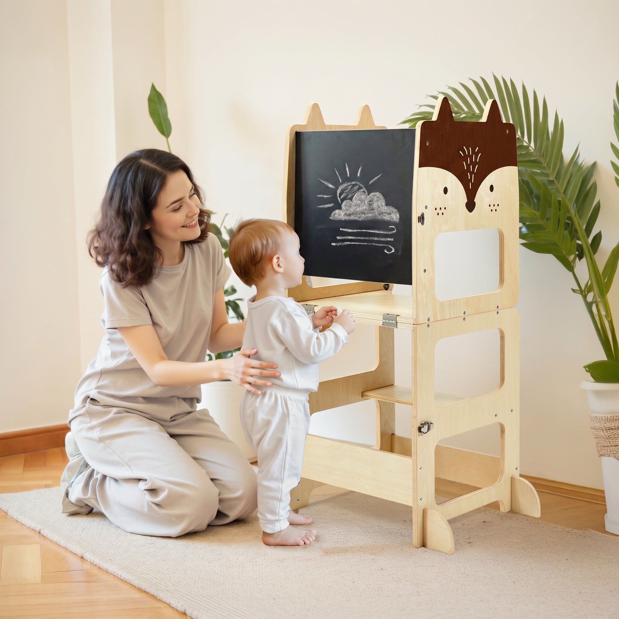 Montessori-Beobachtungsturm 3-in-1