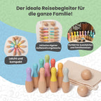 Montessori-Bowlingspiel