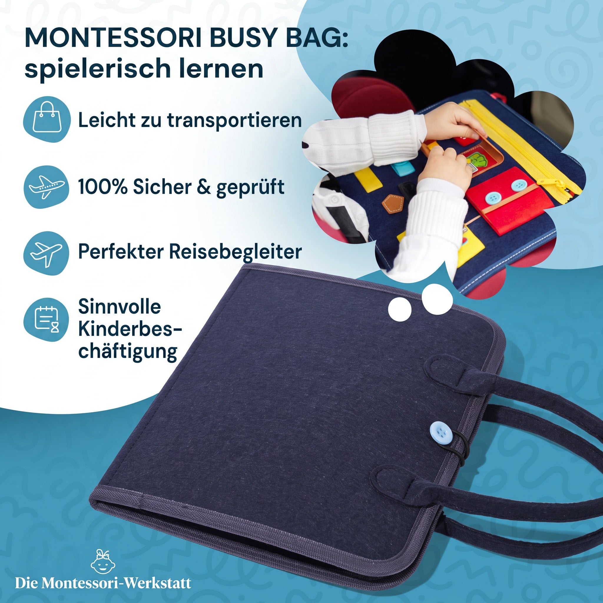 Montessori-Aktivitäten-Tafel