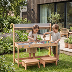 Montessori-Küche im Freien