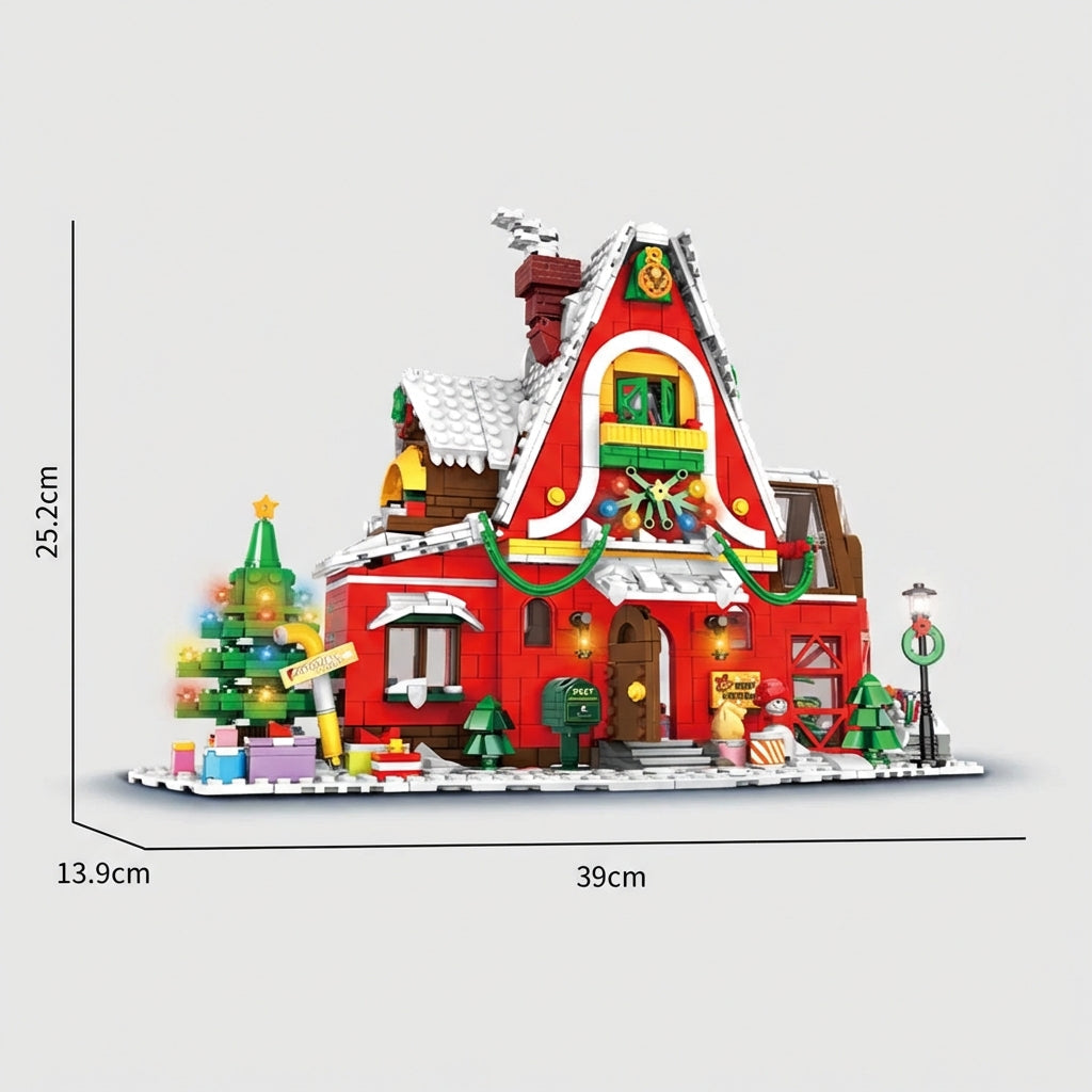 Montessori-Weihnachtshaus