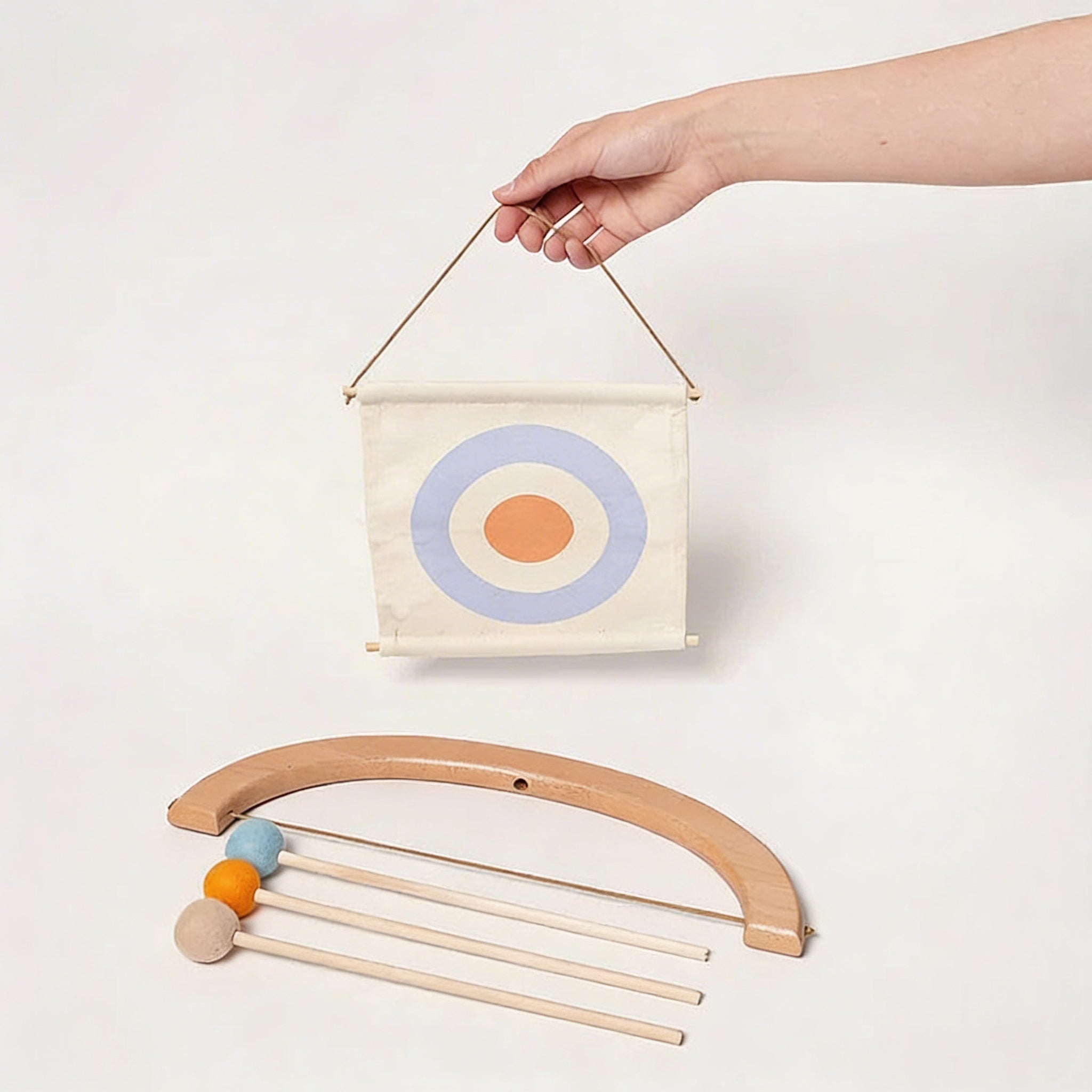 Montessori-Bogen- und Pfeilset