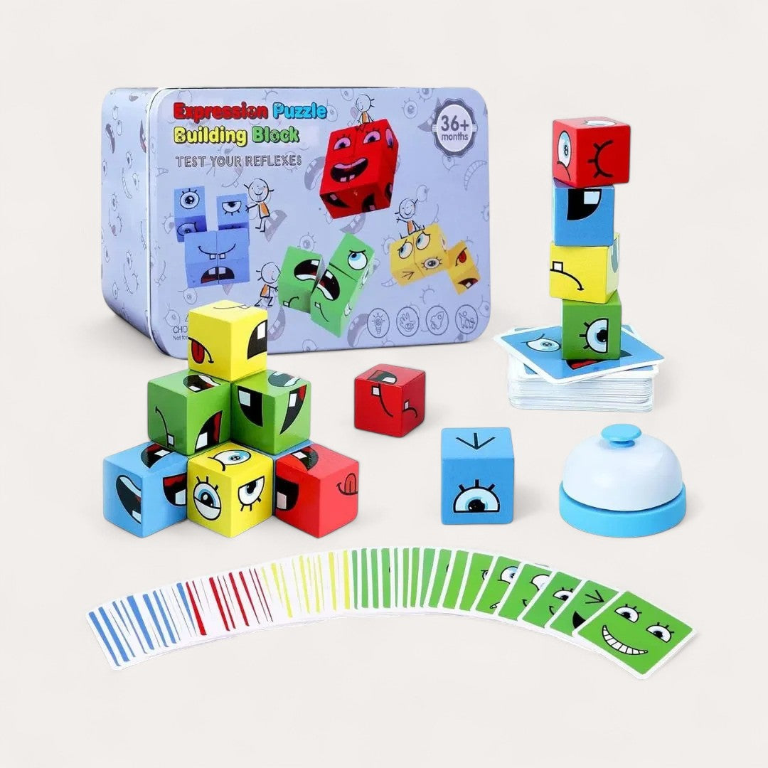Montessori-Puzzle zur Sprachförderung für Kleinkinder