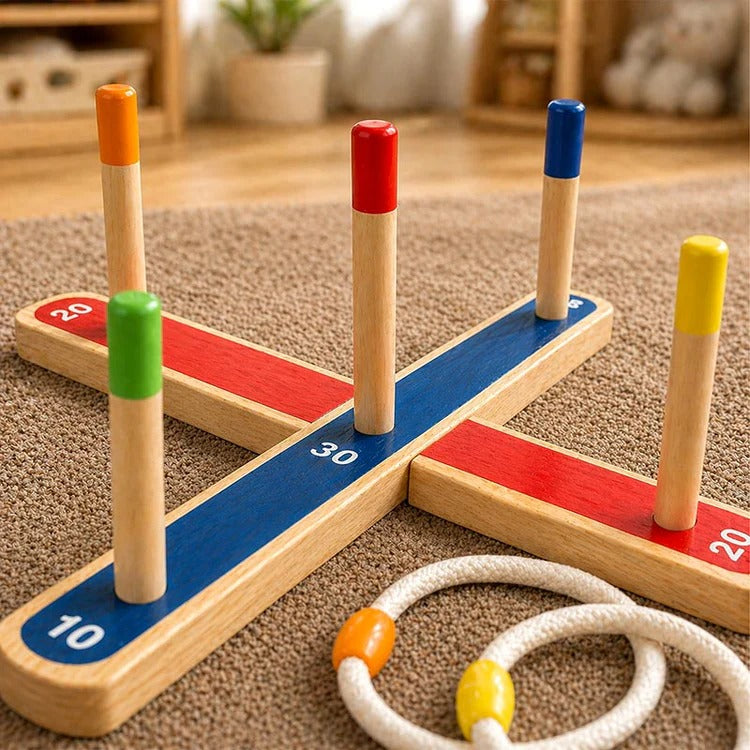Montessori-Ringwurfspiel