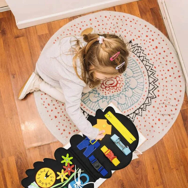 Montessori-Aktivitäten-Tafel „Dinosaurier“