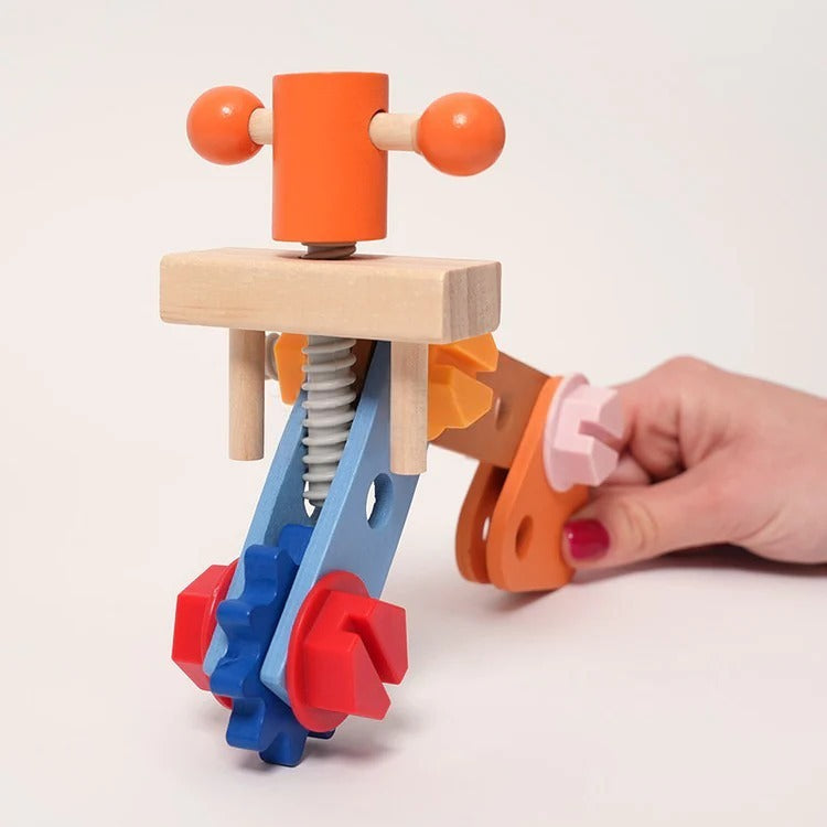 Montessori-Werkstatt aus Holz