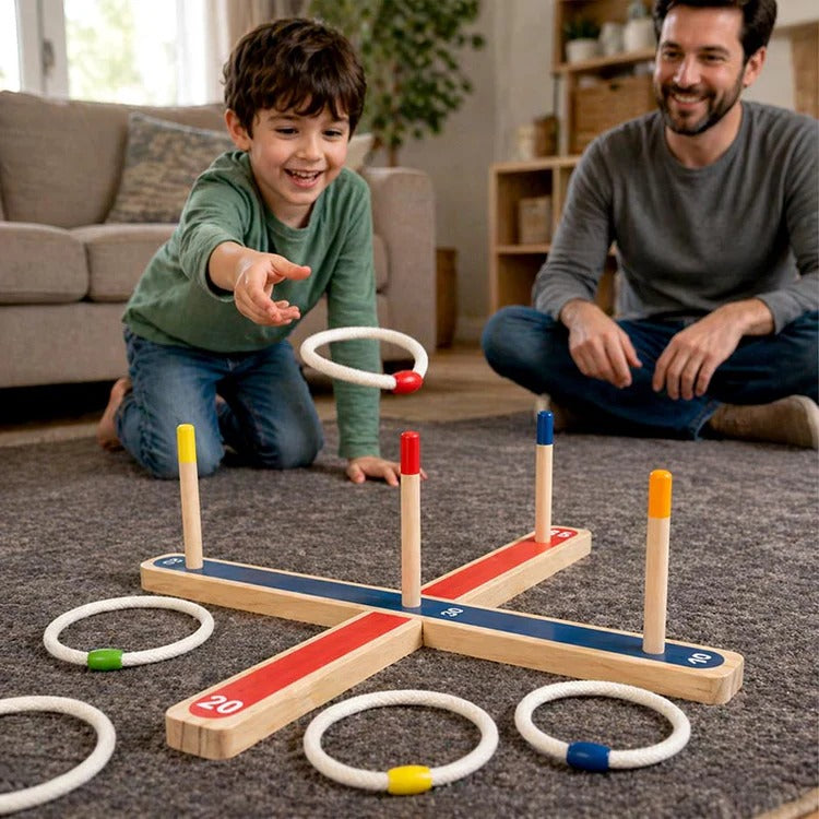 Montessori-Ringwurfspiel