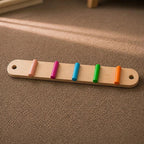 Montessori-Balancebalken und -Steine