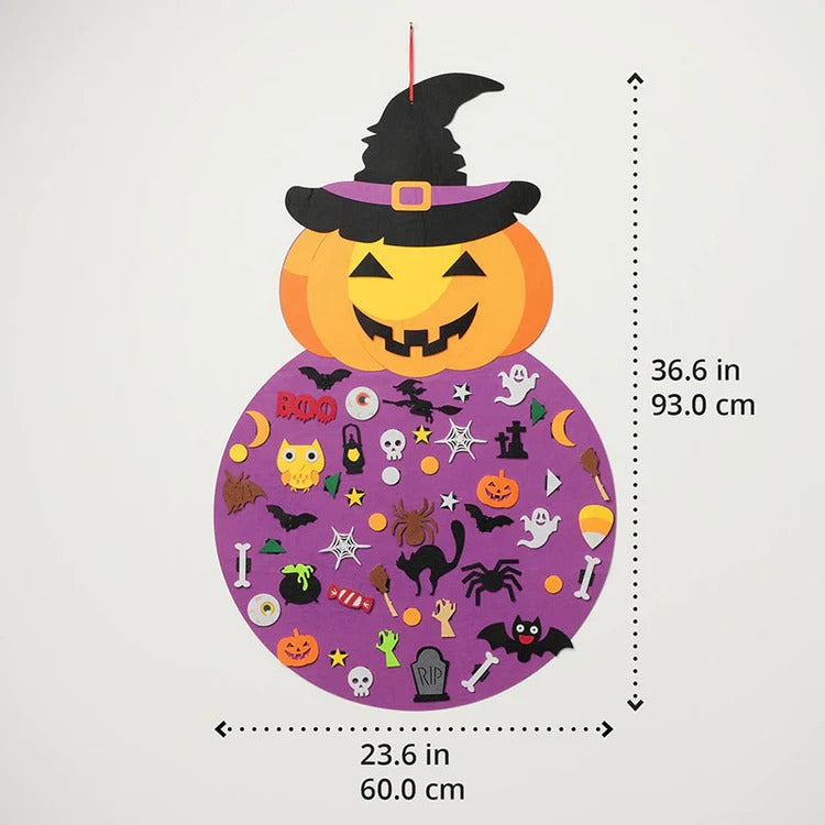 Montessori-Halloween-Kürbis
