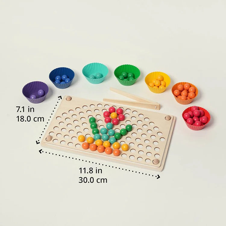 Montessori-Regenbogenperlen
