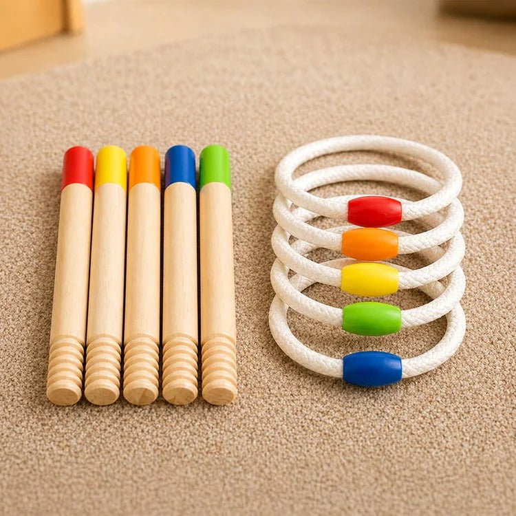Montessori-Ringwurfspiel
