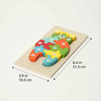 Montessori-Holzpuzzle