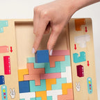 Tetris Montessori aus Holz