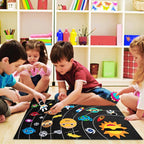 Montessori-Lerntafel aus Filz