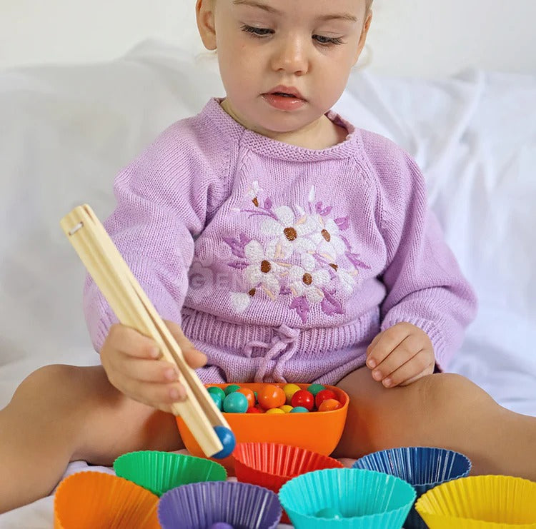 Montessori-Regenbogenperlen