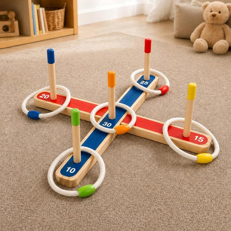 Montessori-Ringwurfspiel