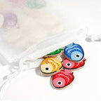 Montessori-Puzzle zur Farbabstimmung mit Fischen