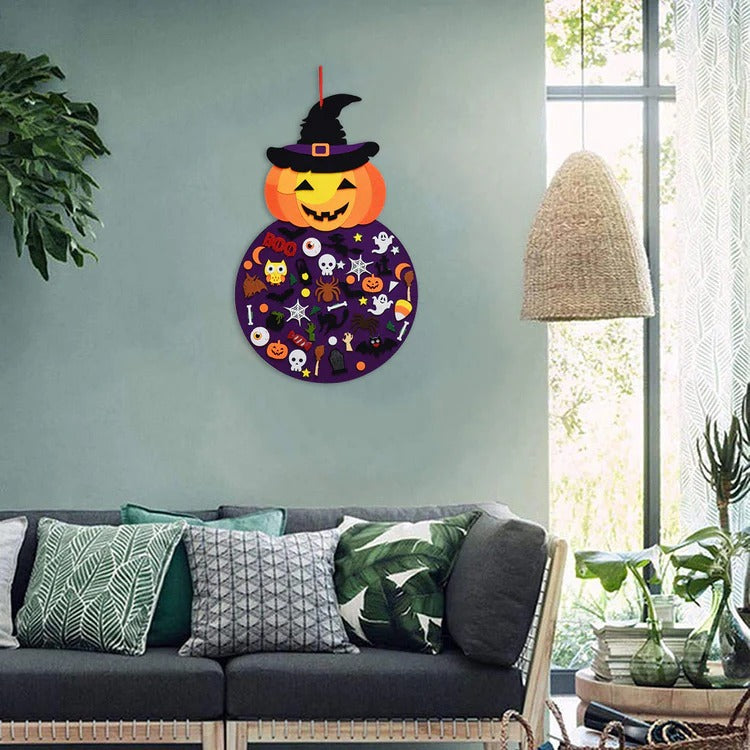Montessori-Halloween-Kürbis