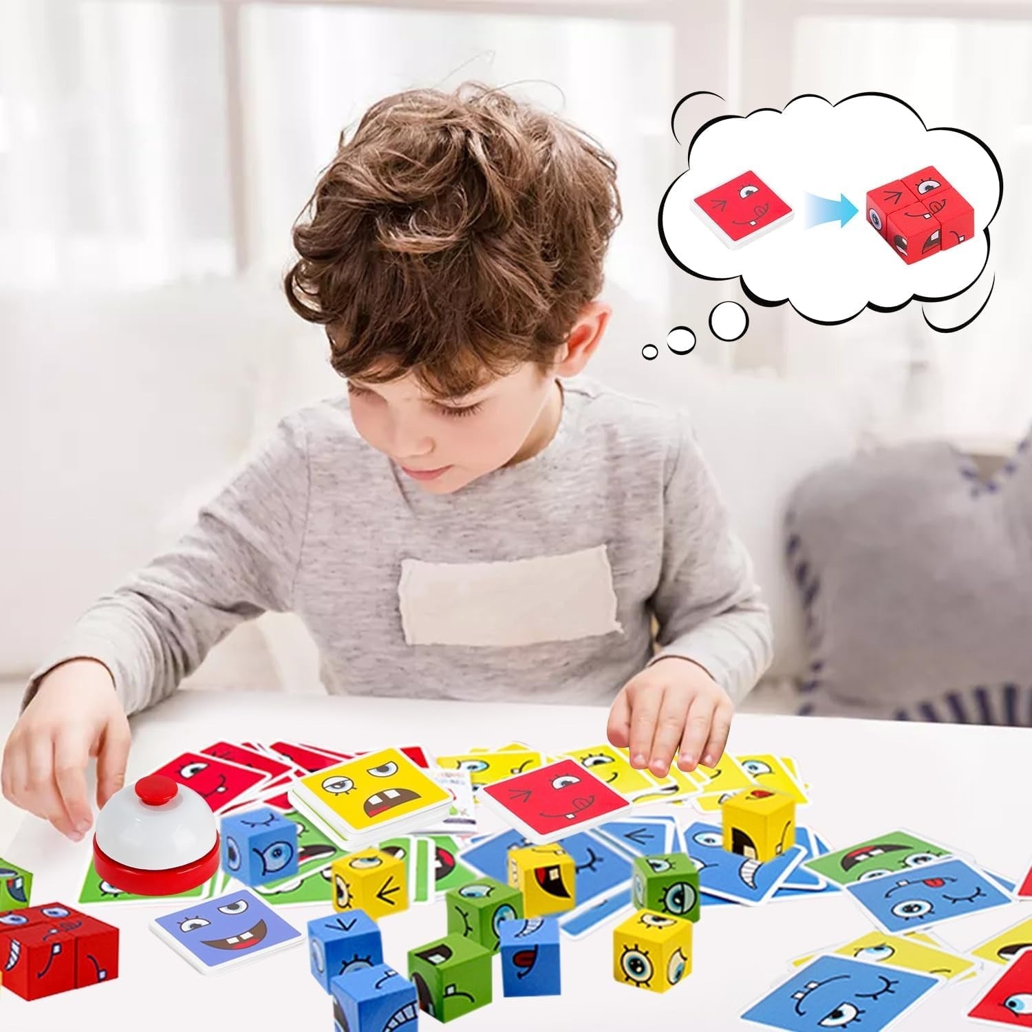 Montessori-Puzzle zur Sprachförderung für Kleinkinder