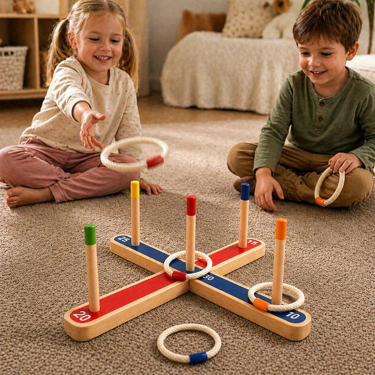 Montessori-Ringwurfspiel
