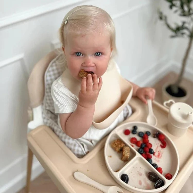 Montessori-Geschirrset aus Silikon für Babys