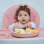 Montessori-Geschirrset aus Silikon für Babys