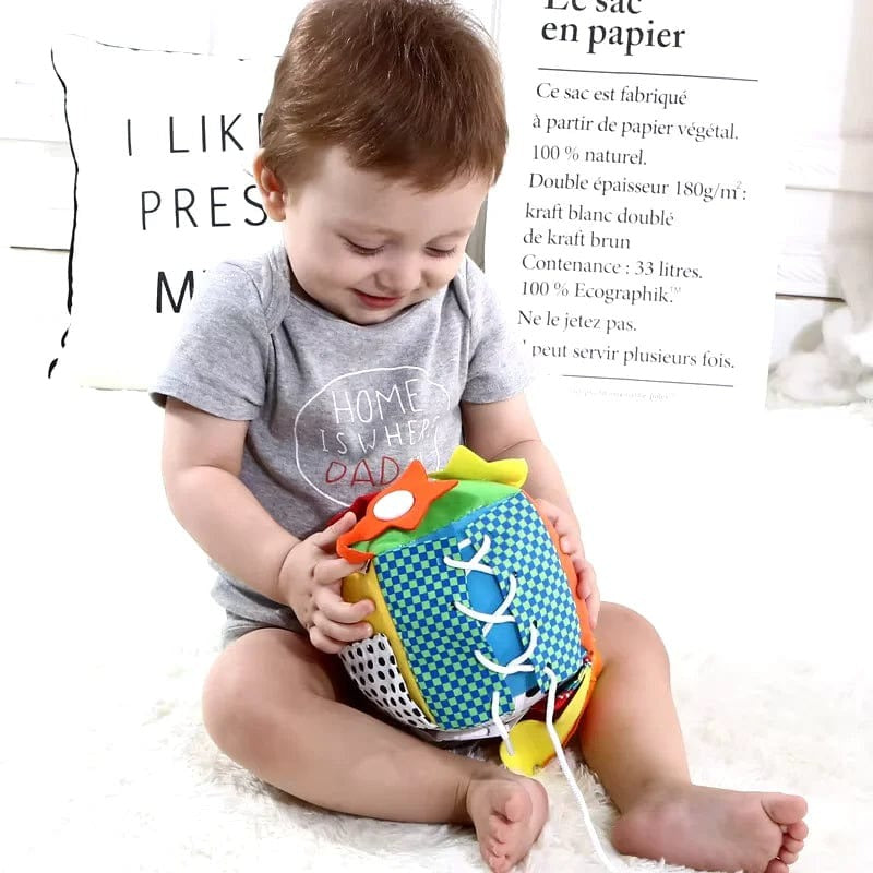 Montessori-Würfel mit Verschluss