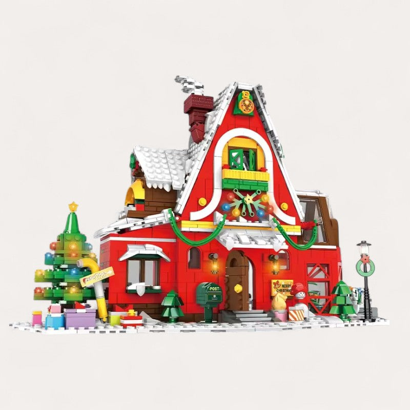 Montessori-Weihnachtshaus