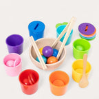 Montessori-Set zum Sortieren und Zählen