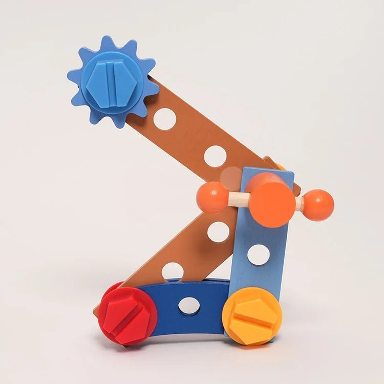 Montessori-Werkstatt aus Holz