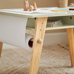 Doppelte Montessori Kreativschreibtisch