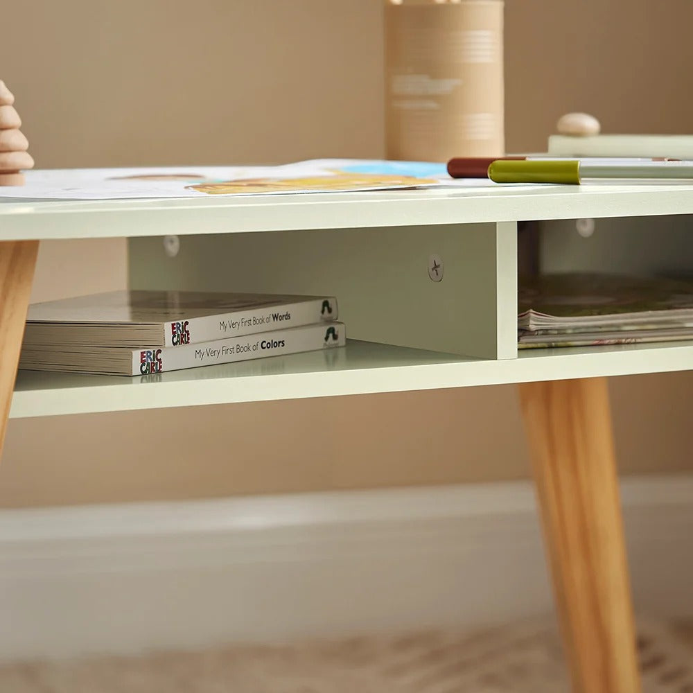 Doppelte Montessori Kreativschreibtisch